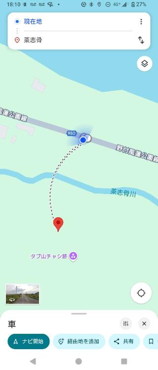 夕ブ山チャシの登城記録(タケローさん)