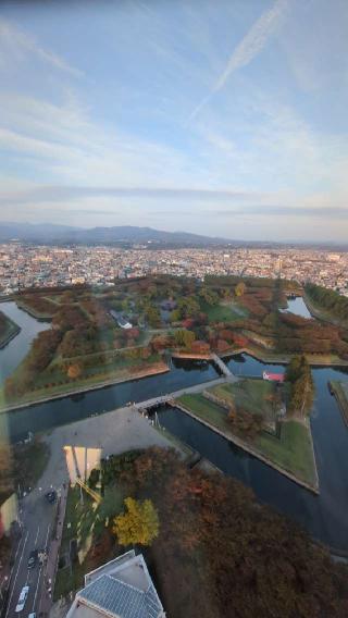 五稜郭の登城記録(ぎゅ～さん)