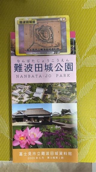 難波田城の登城記録(みねさん)