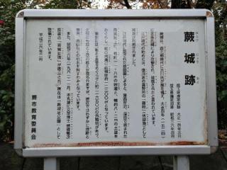 蕨城の登城記録(けいいちさん)