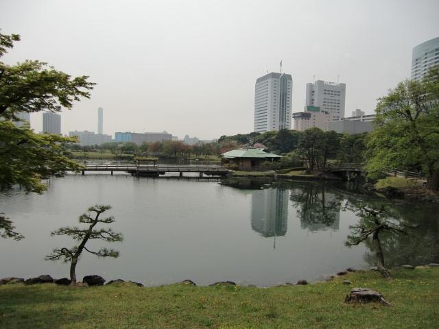 東京都中央区浜離宮庭園 浜御殿台場の写真1