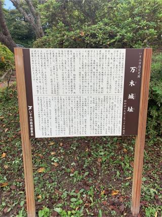 万喜城の登城記録(房総管領さん)