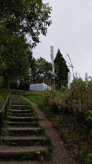 笹尾山（石田三成陣地）の登城記録(たくあんさん)