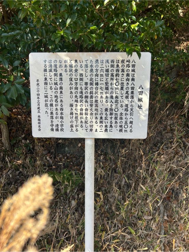 南八田城の写真1