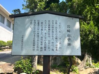 岩崎山砦の登城記録(きくちゃんさん)