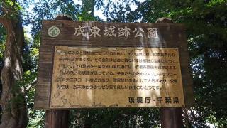 成東城の登城記録(けいいちさん)